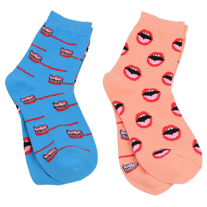 Wholesale Socks Cotton Cartoon Medium Tube MOQ≥3 JDC-SK-XQ005