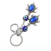 Jewelry WholesaleWholesale Diamond Blue Devil's Eye Turtle Alloy Keychain MOQ≥12 JDC-KC-TYi001 Keychains 腾艺 %variant_option1% %variant_option2% %variant_option3%  Factory Price JoyasDeChina Joyas De China