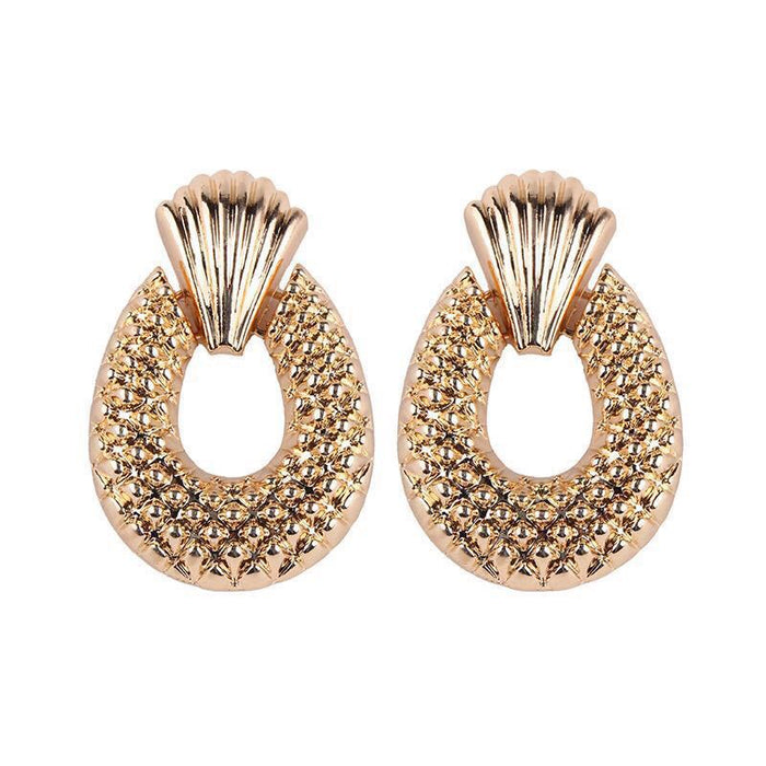 Jewelry WholesaleWholesale exaggerated alloy multilayer Earrings pineapple shaped Bohemia JDC-ES-bq227 Earrings 倍强 %variant_option1% %variant_option2% %variant_option3%  Factory Price JoyasDeChina Joyas De China