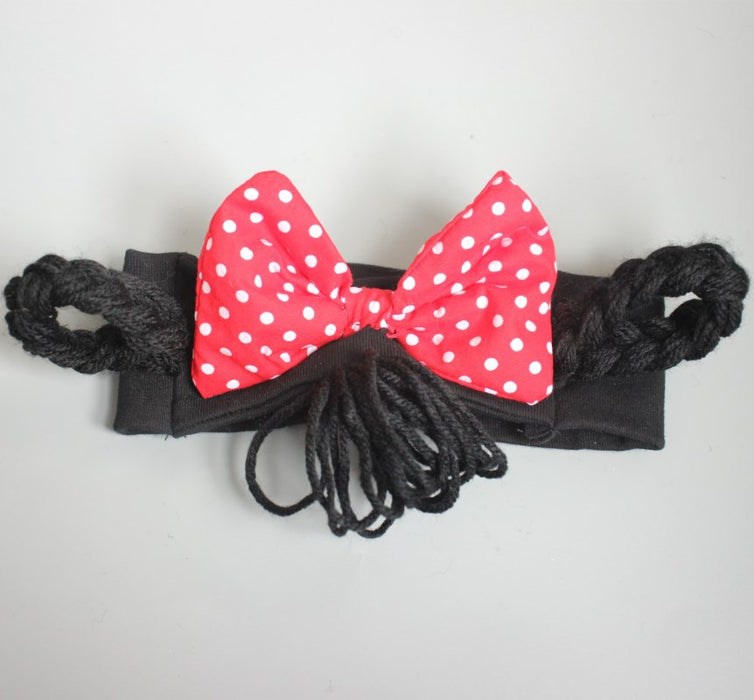 Wholesale Bow Baby Braids Headband Cotton JDC-HD-CH001