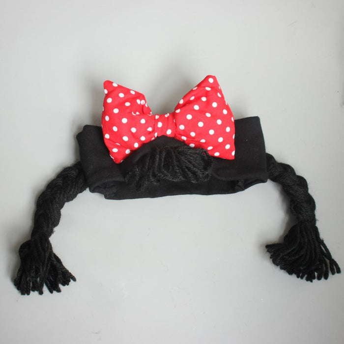 Wholesale Bow Baby Braids Headband Cotton JDC-HD-CH001