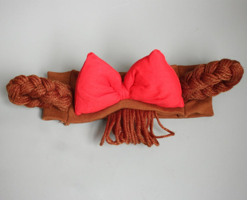 Wholesale Bow Baby Braids Headband Cotton JDC-HD-CH001