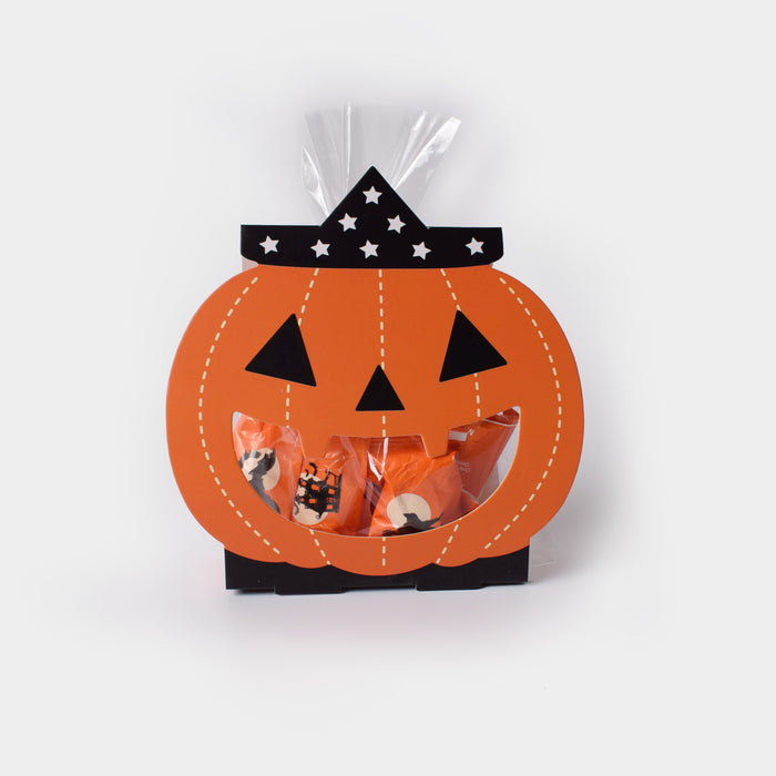 Wholesale Halloween Packaging Candy Box Pumpkin Carton Cartoon MOQ≥10 JDC-JP-HuaiB005