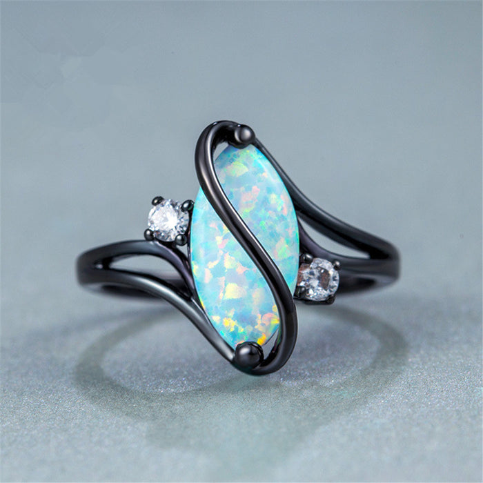 Jewelry WholesaleWholesale Opal Rhinestone Alloy Ring JDC-RS-BSheng001 Rings 保胜 %variant_option1% %variant_option2% %variant_option3%  Factory Price JoyasDeChina Joyas De China