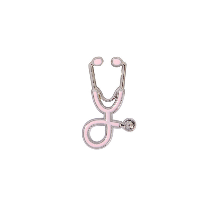 Wholesale cartoon brooch creative doctor stethoscope JDC-BC-ZhuoB004