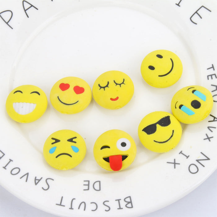 Wholesale Rubber Emoji Eraser MQO≥2 JDC-ERA-Qibo004