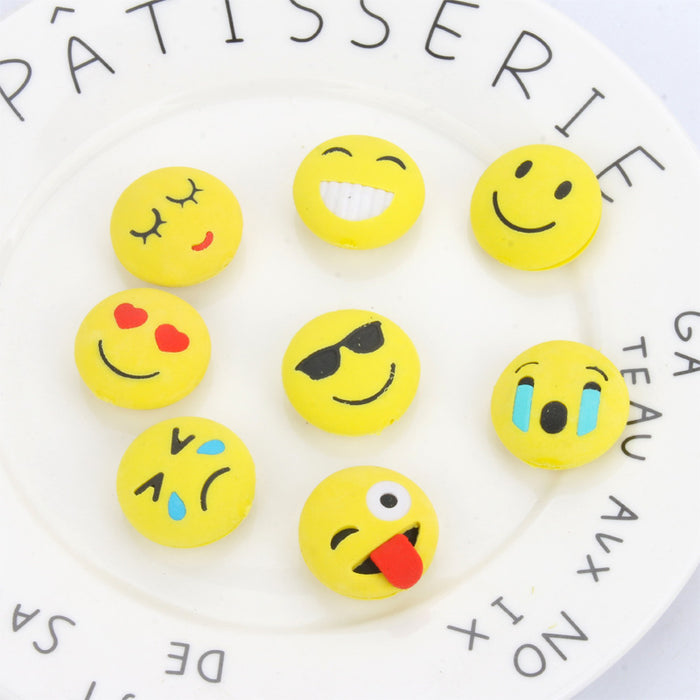 Wholesale Rubber Emoji Eraser MQO≥2 JDC-ERA-Qibo004