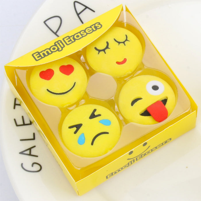 Wholesale Rubber Emoji Eraser MQO≥2 JDC-ERA-Qibo004