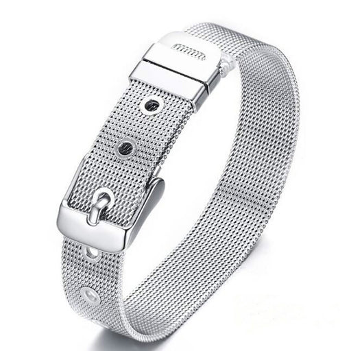 Jewelry WholesaleWholesale Stainless Steel Mesh Strap Alloy Watch Band Bracelet JDC-WD-KSN002 Watch Band 卡施尼 %variant_option1% %variant_option2% %variant_option3%  Factory Price JoyasDeChina Joyas De China