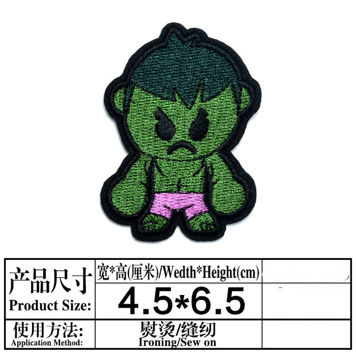 Wholesale Embroidery Cloth Sticker Accessories Cartoon  (F) JDC-EBY-Lide006