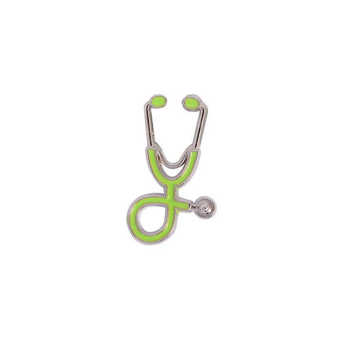 Wholesale cartoon brooch creative doctor stethoscope JDC-BC-ZhuoB004