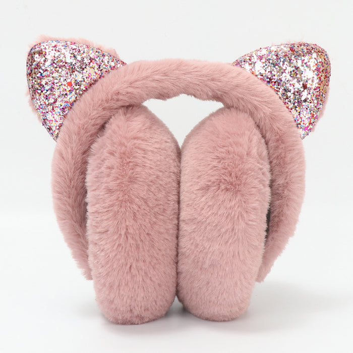 Wholesale Earmuffs Plush Warm Cat Ears JDC-EF-QiaK001