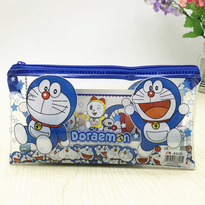 Wholesale pencil case eraser ruler children school supplies cartoon MOQ≥2 JDC-PC-aobd003