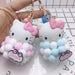 Jewelry WholesaleWholesale Plush Cartoon Cat Hair Ball Keychain (M) JDC-KC-BZ003 Keychains 白泽 %variant_option1% %variant_option2% %variant_option3%  Factory Price JoyasDeChina Joyas De China