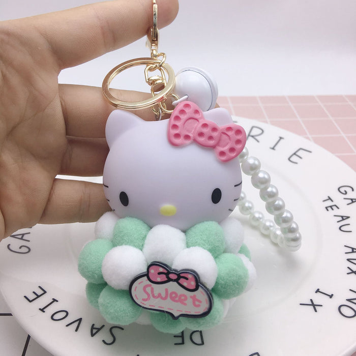 Wholesale Plush Cartoon Cat Hair Ball Keychain (M) JDC-KC-BZ003