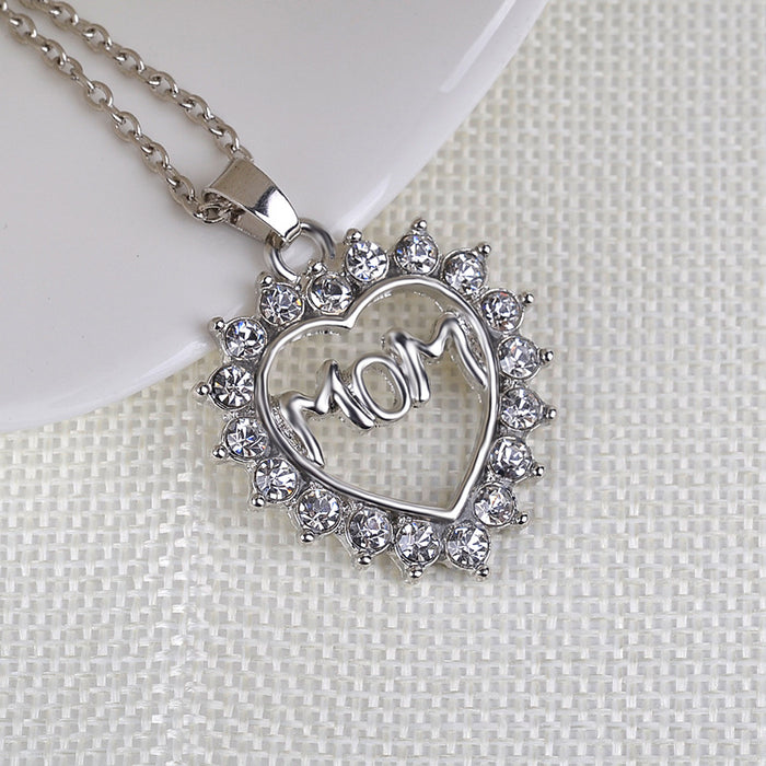 Jewelry WholesaleWholesale alloy mother's day love necklace JDC-NE-ZJ012 Necklaces 志嘉 %variant_option1% %variant_option2% %variant_option3%  Factory Price JoyasDeChina Joyas De China