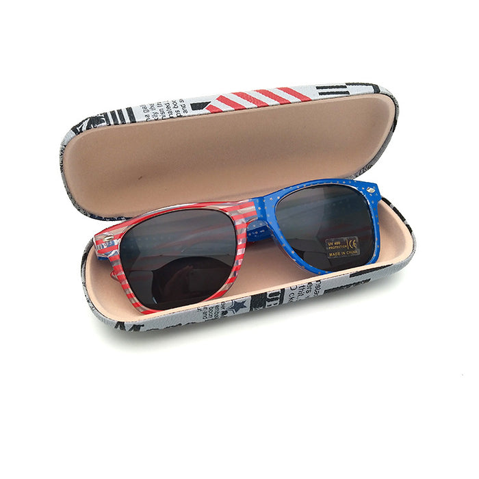 Wholesale American Flag Pattern Optical Glasses Glasses Case JDC-GA-ZhuoW001