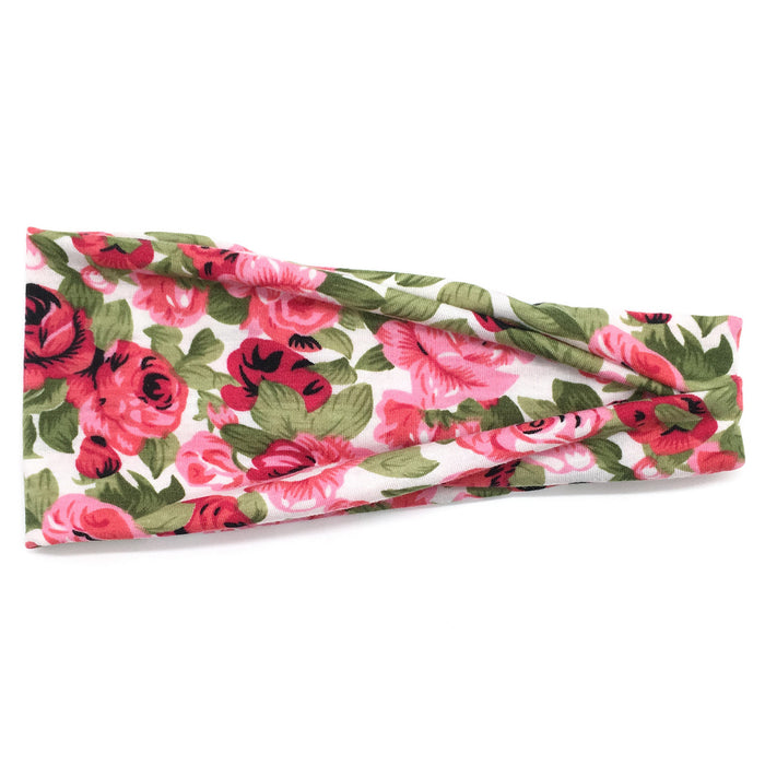 Wholesale Headband Fabric Sports Yoga Sweat-wicking Cotton Print JDC-HD-GuanY003