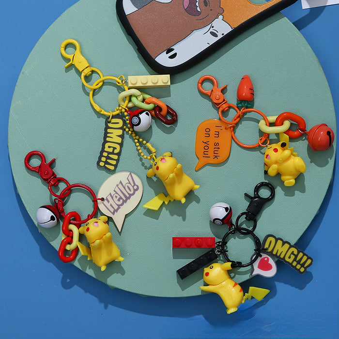 Wholesale creative keychain pendant doll keychain MOQ≥2 JDC-KC-WYan003