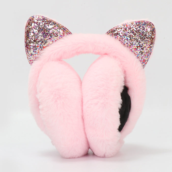 Wholesale Earmuffs Plush Warm Cat Ears JDC-EF-QiaK001