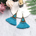 Jewelry WholesaleWholesale long ethnic yarn tassel earrings JDC-ES-HH006 Earrings 汉虹 %variant_option1% %variant_option2% %variant_option3%  Factory Price JoyasDeChina Joyas De China