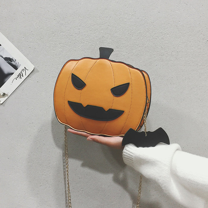 Jewelry WholesaleWholesale Pumpkin Bag PU Shoulder Messenger Bag JDC-SD-Yaos002 Shoulder Bags 耀顺 %variant_option1% %variant_option2% %variant_option3%  Factory Price JoyasDeChina Joyas De China