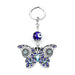 Jewelry WholesaleWholesale Devil's Eye Butterfly Keychain JDC-KC-baiding001 Keychains 佰定 %variant_option1% %variant_option2% %variant_option3%  Factory Price JoyasDeChina Joyas De China