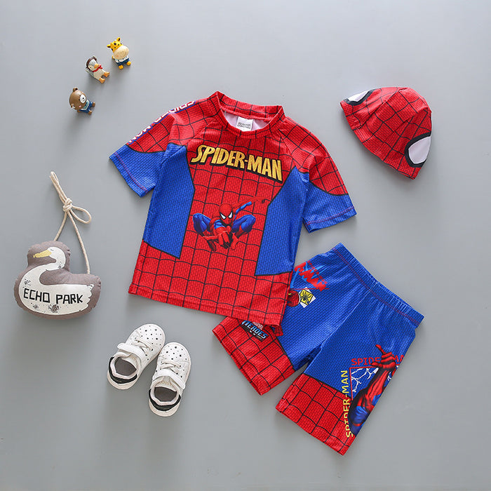 Wholesale Boys, Middle and Children's Split Swimsuit Cartoon Shape JDC-SW-YuJia001