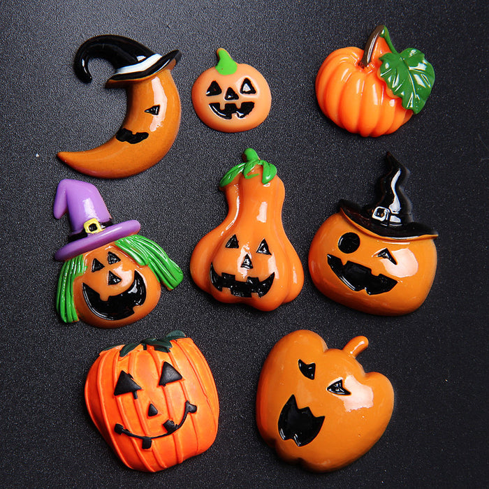 Wholesale DIY Phone Case Accessories Halloween Resin Random MOQ≥2 JDC-DIY-Miaobei005