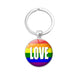 Jewelry WholesaleWholesale Gay Pride Day LGBT Rainbow Time Gem Keychain JDC-KC-XuS006 Keychains 溆水 %variant_option1% %variant_option2% %variant_option3%  Factory Price JoyasDeChina Joyas De China