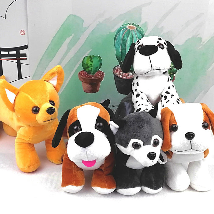 Wholesale Pencil Bags Fabric Plush Cute Doll Puppy JDC-PB-ShiD008