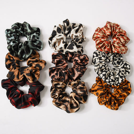 Jewelry WholesaleWholesale leopard pattern large intestine ring korean head rope JDC-HS-ST001 Hair Scrunchies 三态 %variant_option1% %variant_option2% %variant_option3%  Factory Price JoyasDeChina Joyas De China