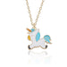 Jewelry WholesaleWholesale cartoon cute Pegasus Necklace MOQ≥2 JDC-NE-ZJ023 necklaces 志嘉 %variant_option1% %variant_option2% %variant_option3%  Factory Price JoyasDeChina Joyas De China