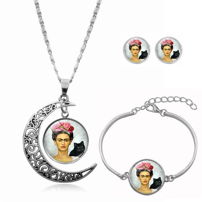 Wholesale Frida Carlo Time Gem Bink Set JDC-BT-XuS013