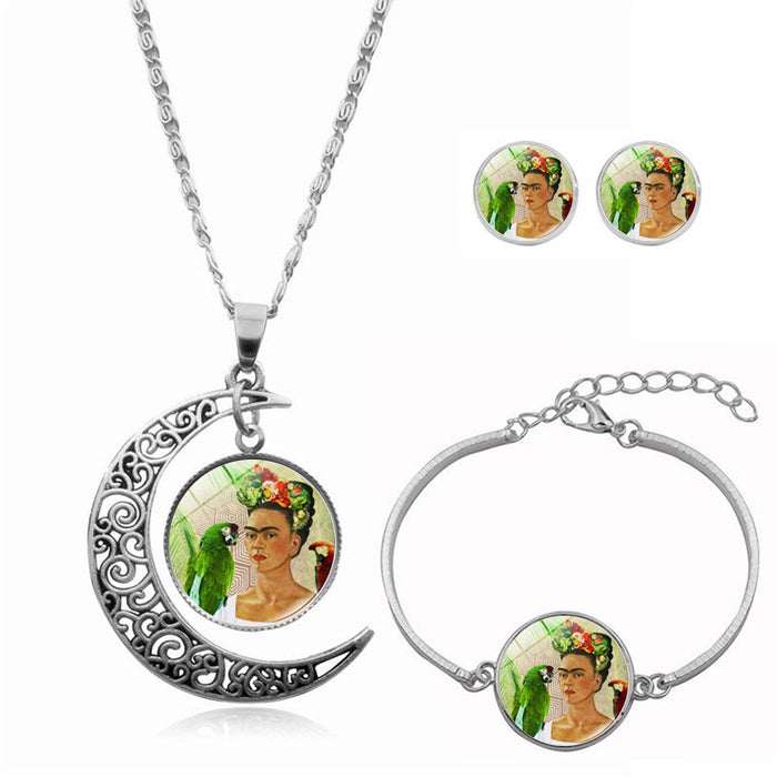 Wholesale Frida Carlo Time Gem Bink Set JDC-BT-XuS013