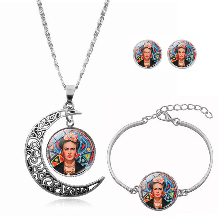 Wholesale Frida Carlo Time Gem Bink Set JDC-BT-XuS013