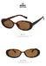 Jewelry WholesaleWholesale oval striped cow color small frame sunglasses JDC-SG-KD135 Sun Glasses 珂盾 %variant_option1% %variant_option2% %variant_option3%  Factory Price JoyasDeChina Joyas De China