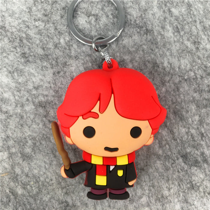 Wholesale Keychains PVC Alloy Cute Cartoon Animation(M) MOQ≥3 JDC-KC-Hesheng004