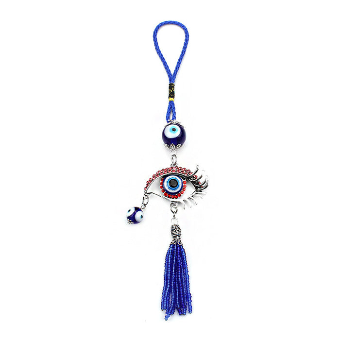 Jewelry WholesaleWholesale Devil's Eye hanging keychain JDC-KC-baiding005 Keychains 佰定 %variant_option1% %variant_option2% %variant_option3%  Factory Price JoyasDeChina Joyas De China