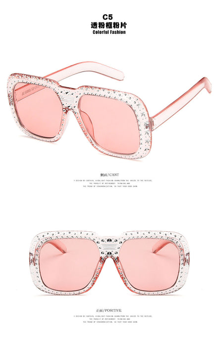 Jewelry WholesaleWholesale large frame star diamond sunglasses JDC-SG-KD142 Sun Glasses 珂盾 %variant_option1% %variant_option2% %variant_option3%  Factory Price JoyasDeChina Joyas De China