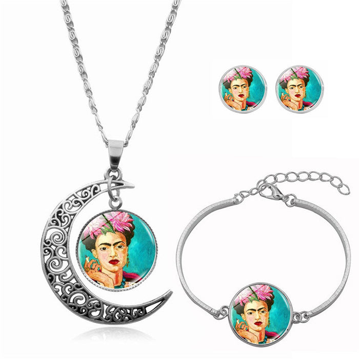 Wholesale Frida Carlo Time Gem Bink Set JDC-BT-XuS013