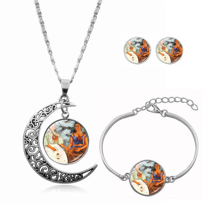 Wholesale Frida Carlo Time Gem Bink Set JDC-BT-XuS013