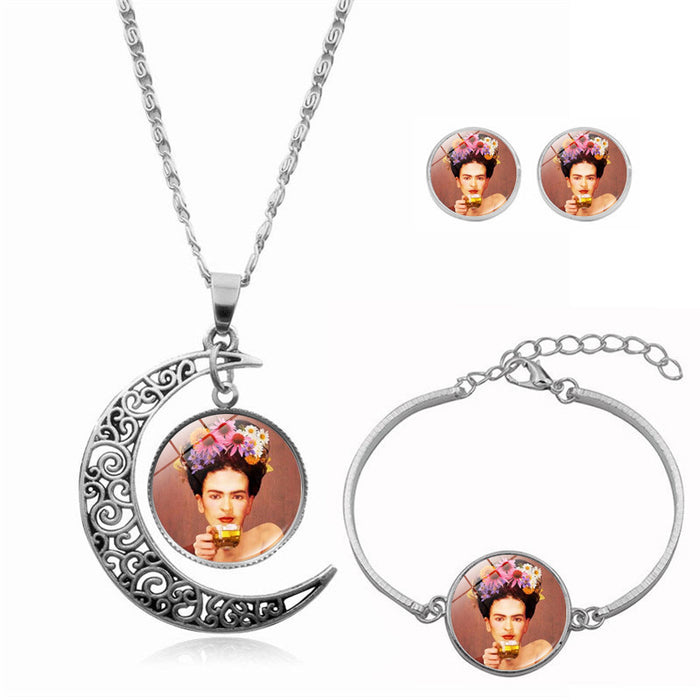 Wholesale Frida Carlo Time Gem Bink Set JDC-BT-XuS013