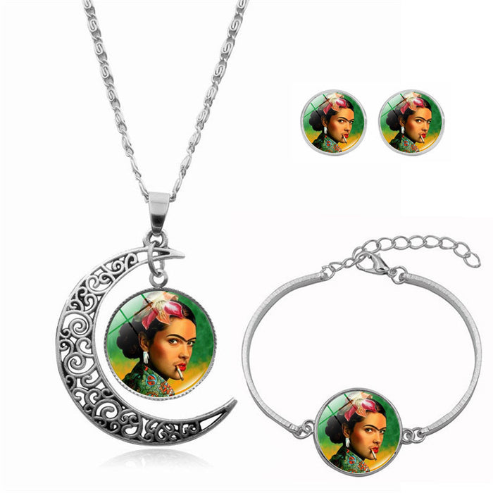 Wholesale Frida Carlo Time Gem Bink Set JDC-BT-XuS013