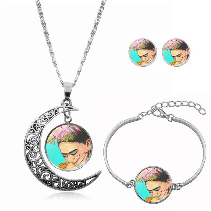 Wholesale Frida Carlo Time Gem Bink Set JDC-BT-XuS013