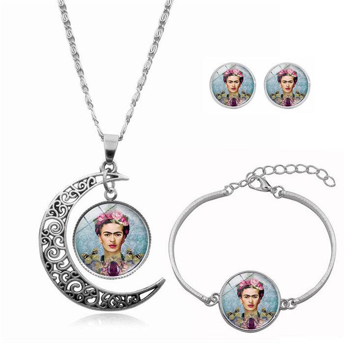 Wholesale Frida Carlo Time Gem Bink Set JDC-BT-XuS013