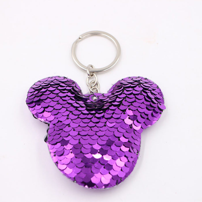 Jewelry WholesaleWholesale sequin keychain pendant (M) JDC-KC-Zuge058 Keychains 祖格 %variant_option1% %variant_option2% %variant_option3%  Factory Price JoyasDeChina Joyas De China