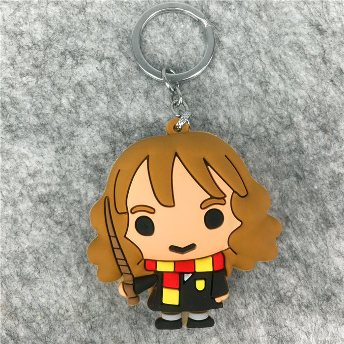 Wholesale Keychains PVC Alloy Cute Cartoon Animation(M) MOQ≥3 JDC-KC-Hesheng004