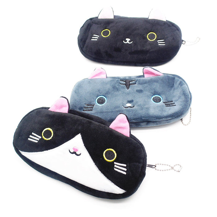 Wholesale Pencil Bags Plush Cute Kitten JDC-PB-ShiD005