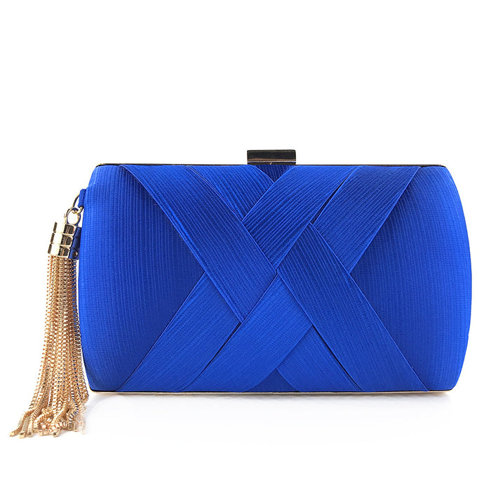 Jewelry WholesaleWholesale satin tassel shoulder bag JDC-SD-Hengm002 Shoulder Bags 恒美 %variant_option1% %variant_option2% %variant_option3%  Factory Price JoyasDeChina Joyas De China